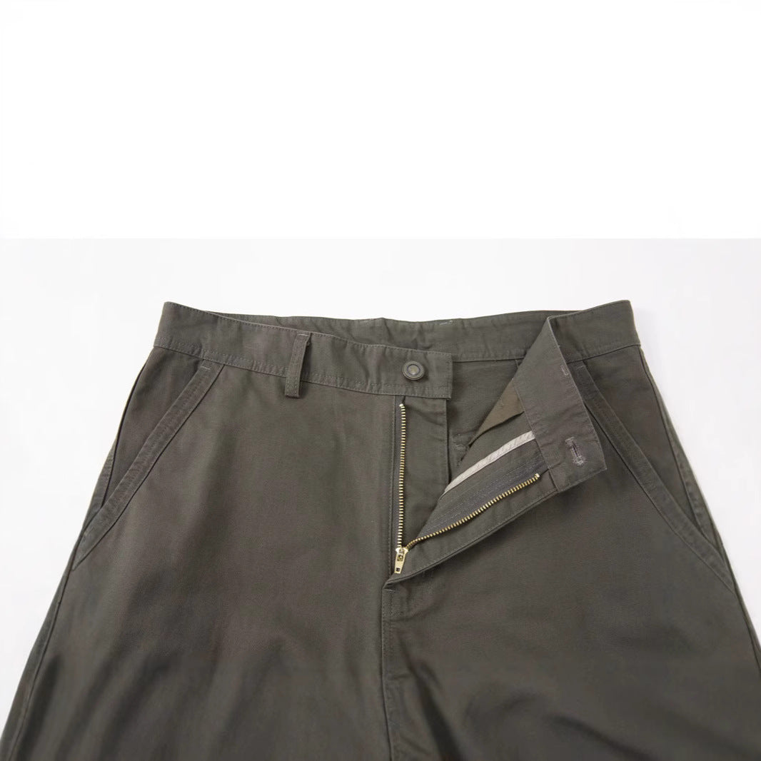 Belvorn | Homme Pantalon Cargo Multi-Poches - Khaki - Image 4
