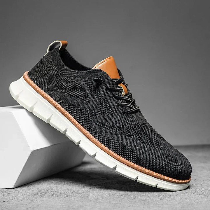 Fauvel | Homme Sneaker Respirant Lacets — vue 3