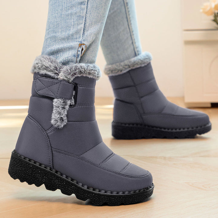 Briavelle | Femme Bottes de Neige Imperméables Fourrure - Image 2