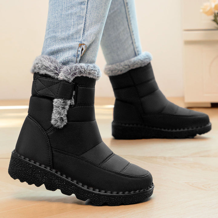 Briavelle | Femme Bottes de Neige Imperméables Fourrure - Image 5