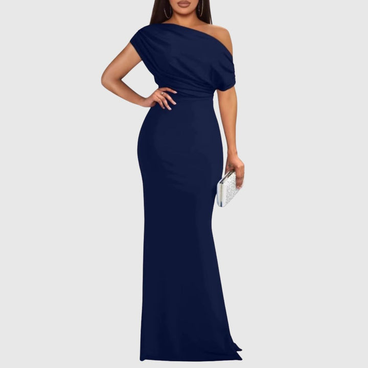 Briavelle | Femme Robe de Soirée Longue Épaule Asymétrique - Image 7