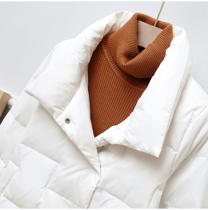 Briavène | Doudoune Femme Matelassée Hiver Blanc - Cream - Image 2