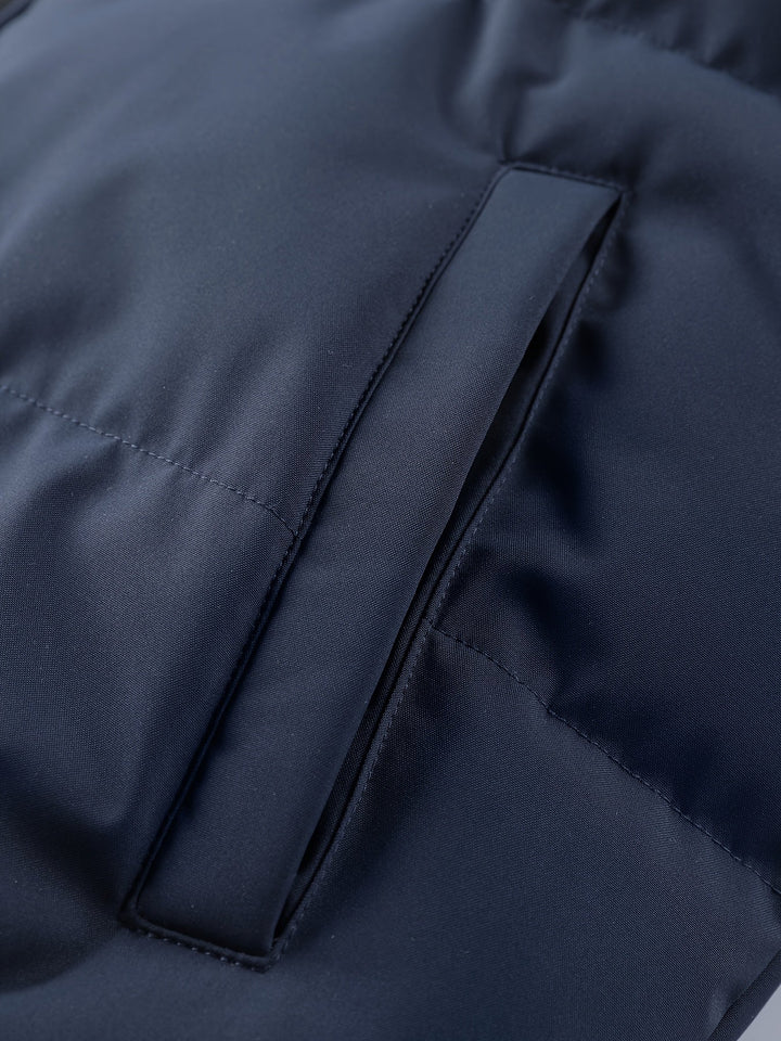 Brémont | Homme Doudoune à Capuche Zippée Hiver - Black - Image 14