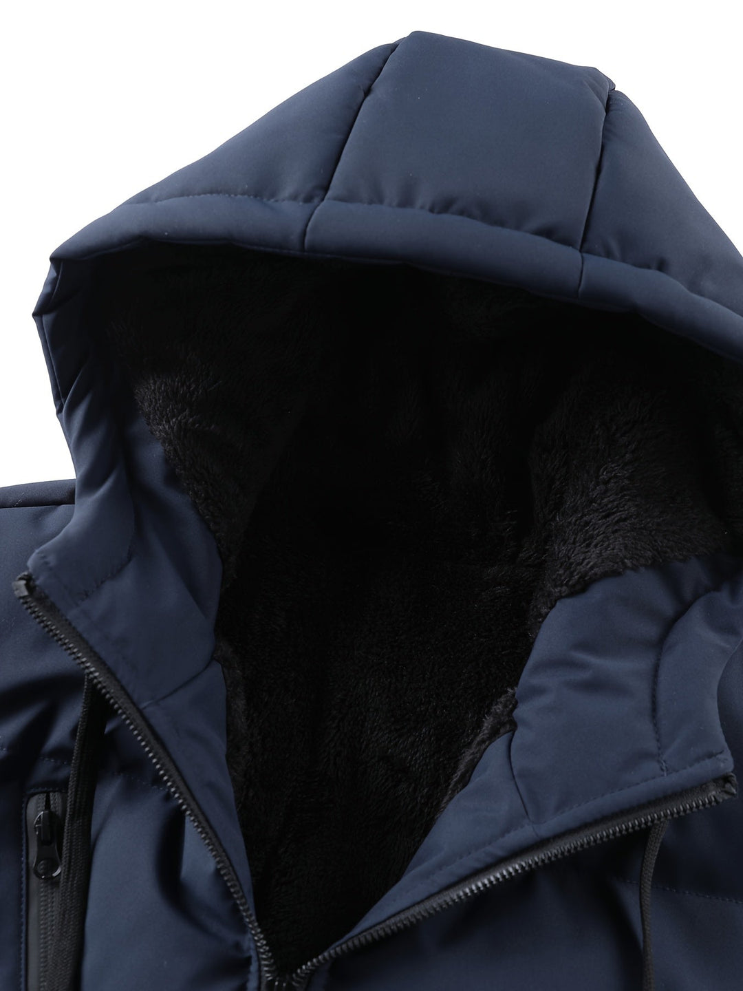 Brémont | Homme Doudoune à Capuche Zippée Hiver - Black - Image 17