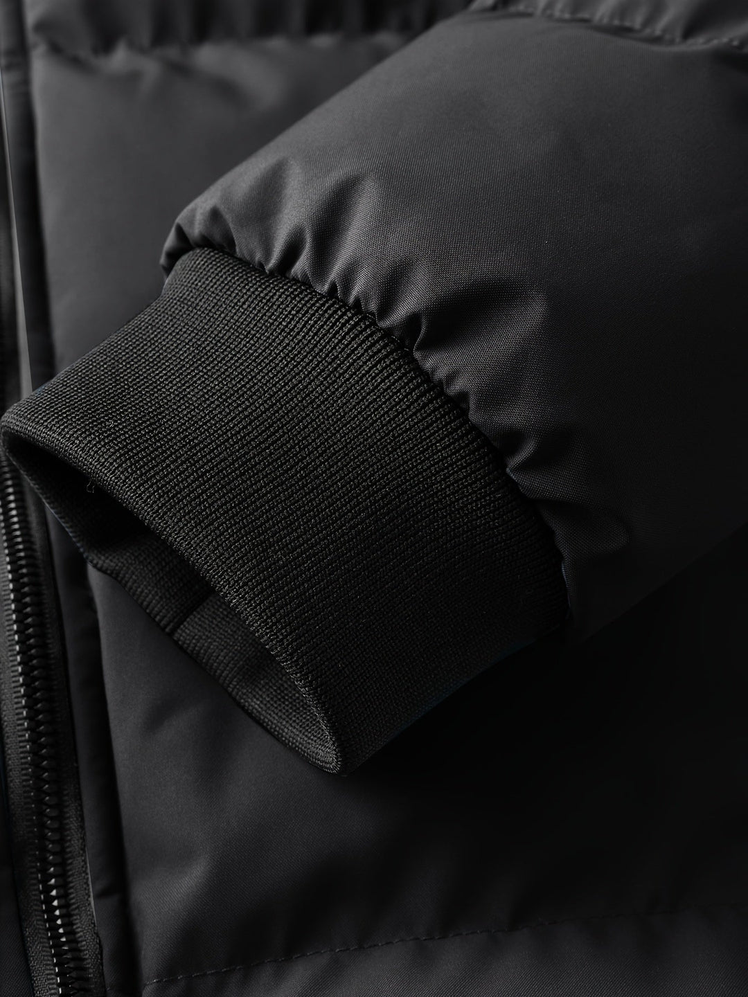 Brémont | Homme Doudoune à Capuche Zippée Hiver - Black - Image 7