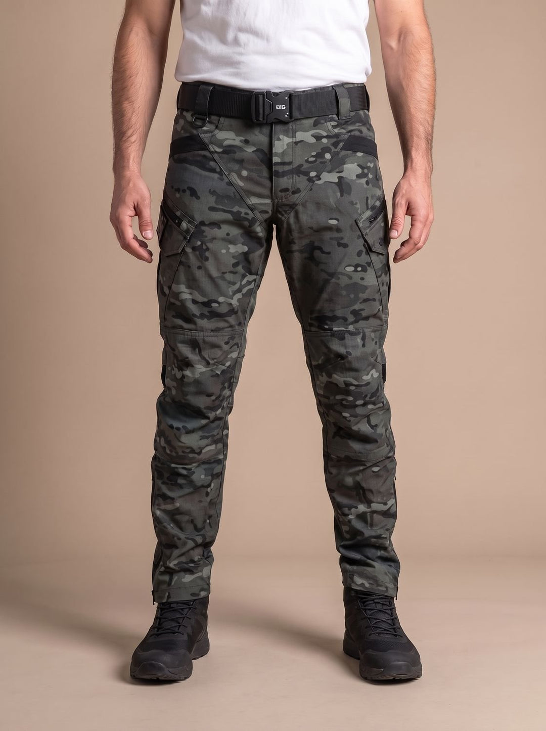 Bréoval | Homme Pantalon Cargo Tactique Imperméable - Image 4