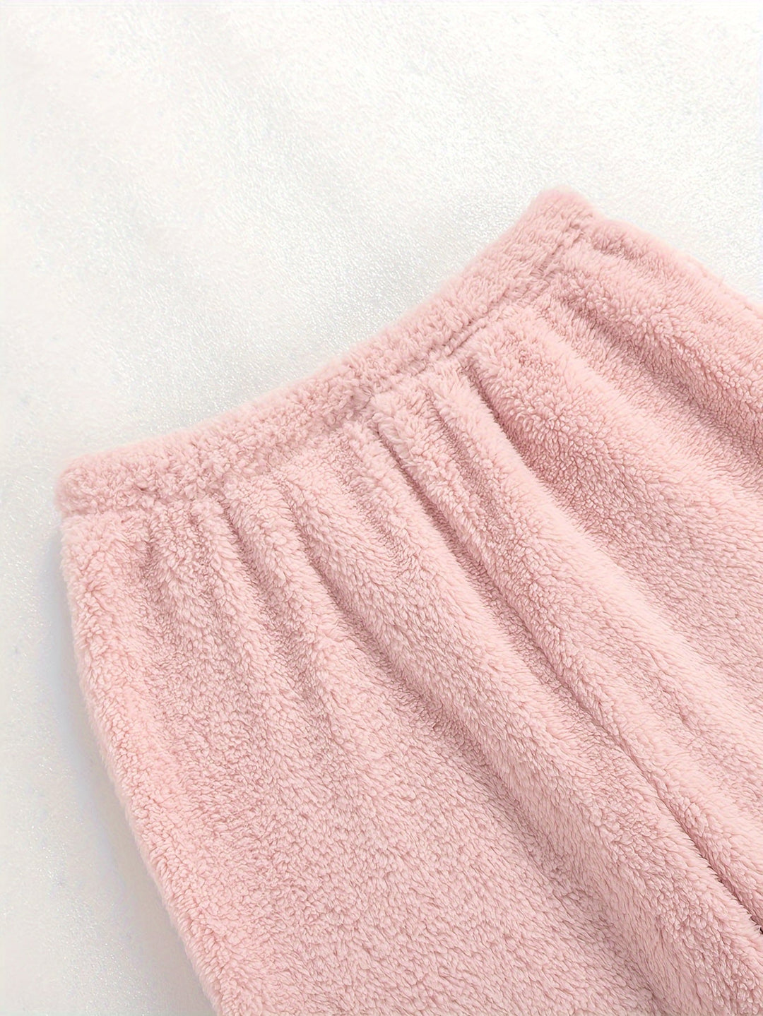 Brévèle | Femme Ensemble Loungewear Polaire Col V - Lilac - Image 20