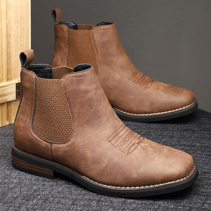 Dravhec | Homme Chelsea Boot Slip-On Cheville — vue 3