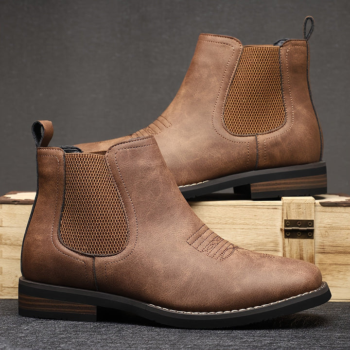 Dravhec | Homme Chelsea Boot Slip-On Cheville — vue 4