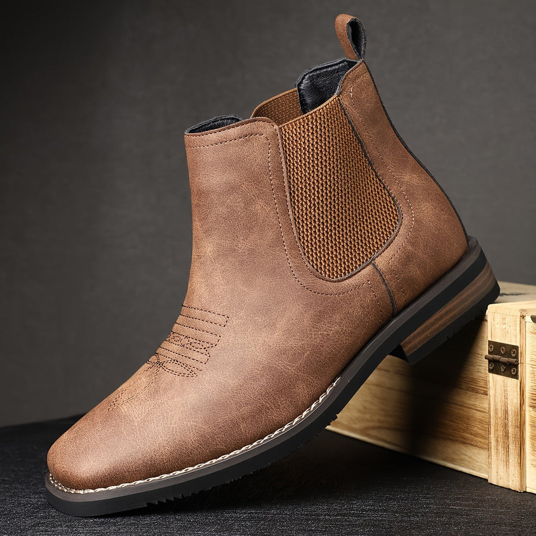 Dravhec | Homme Chelsea Boot Slip-On Cheville — vue 6