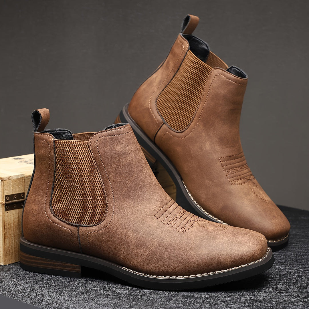 Dravhec | Homme Chelsea Boot Slip-On Cheville — vue 7