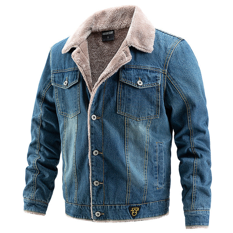 Calvord | Homme Veste Jean Doublée Sherpa - Image 2