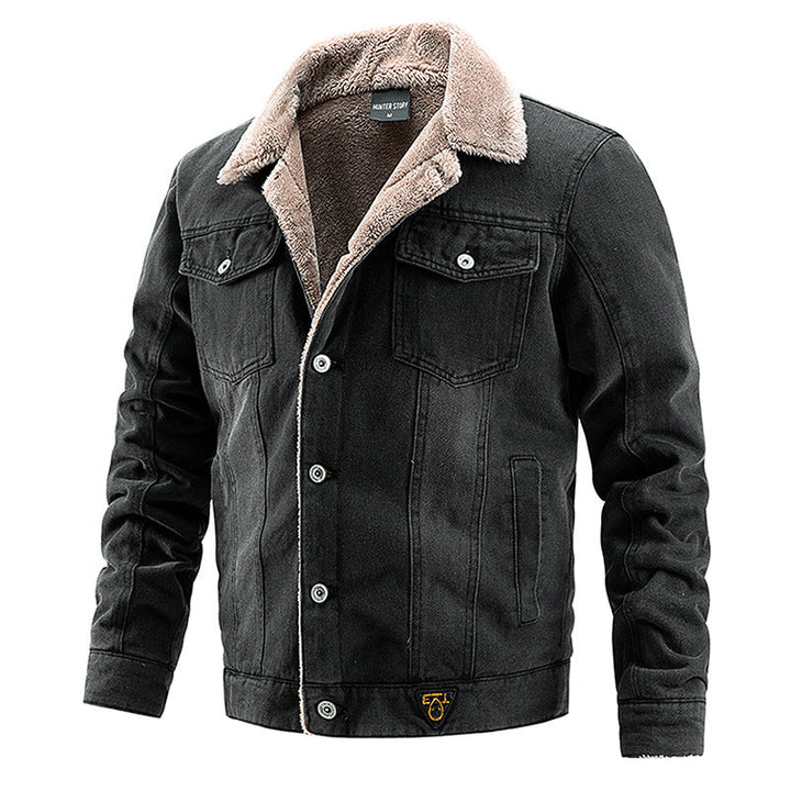 Calvord | Homme Veste Jean Doublée Sherpa - Image 4