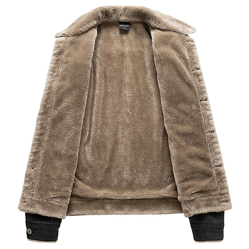 Calvord | Homme Veste Jean Doublée Sherpa - Image 5