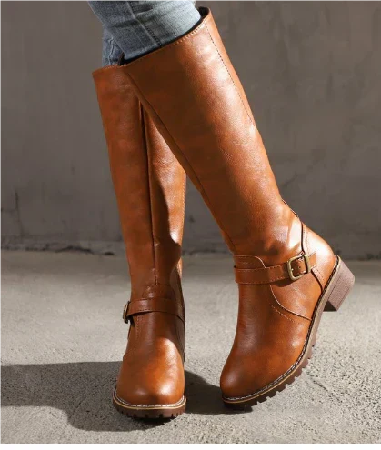 Calvorne | Femme Bottes Montantes Jusqu&