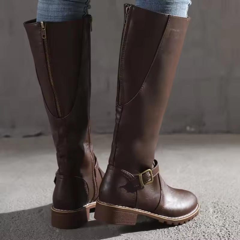 Calvorne | Femme Bottes Montantes Jusqu&