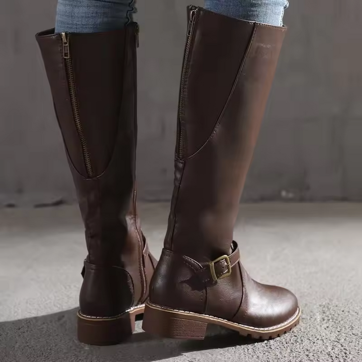 Calvorne | Femme Bottes Montantes Jusqu&