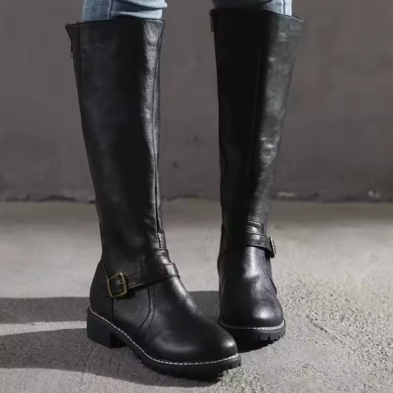 Calvorne | Femme Bottes Montantes Jusqu&