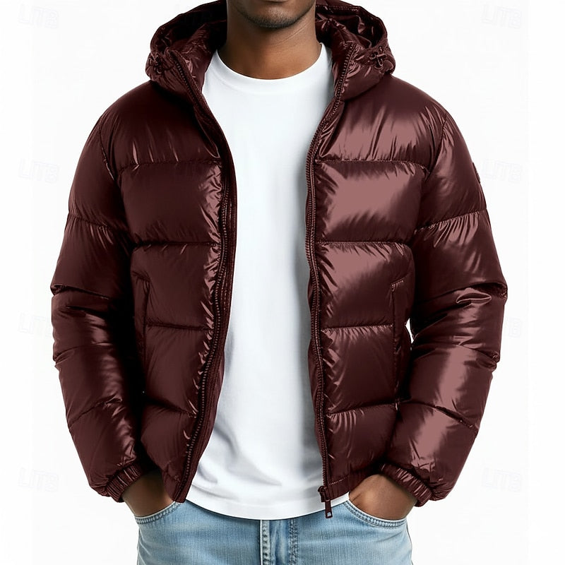 Calvrien | Homme Doudoune à Capuche Matelassée Hiver - Image 2