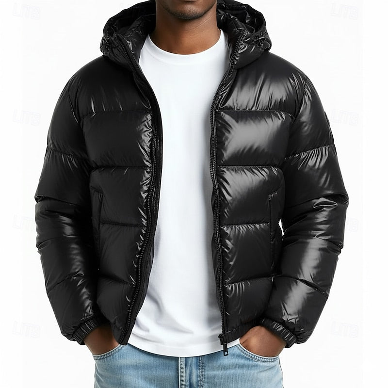 Calvrien | Homme Doudoune à Capuche Matelassée Hiver - Image 3