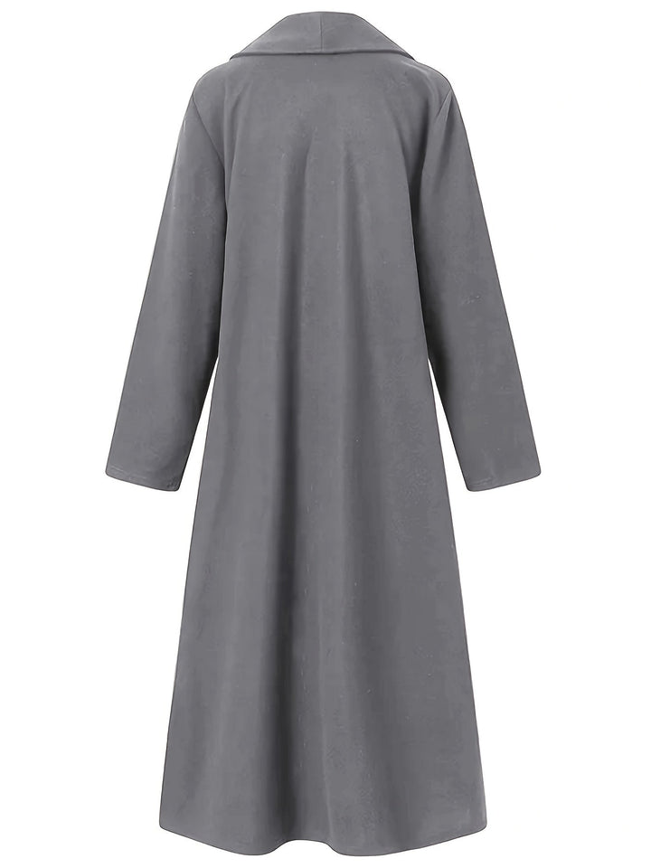 Thovaine | Femme Manteau Long Ouvert Col Châle — vue 25
