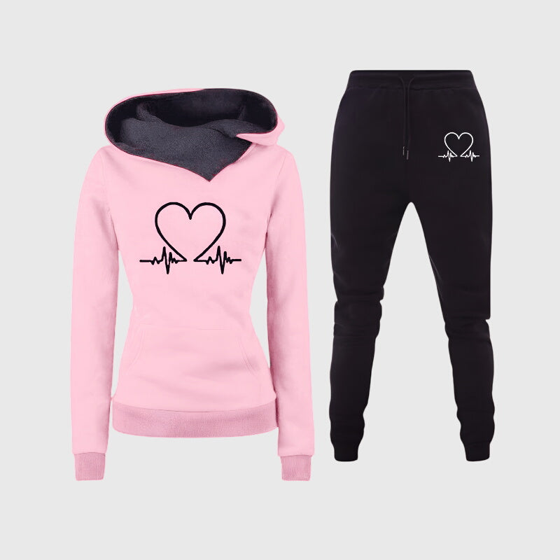 Cléovane | Ensemble Femme Sweat Capuche et Jogging - Image 1