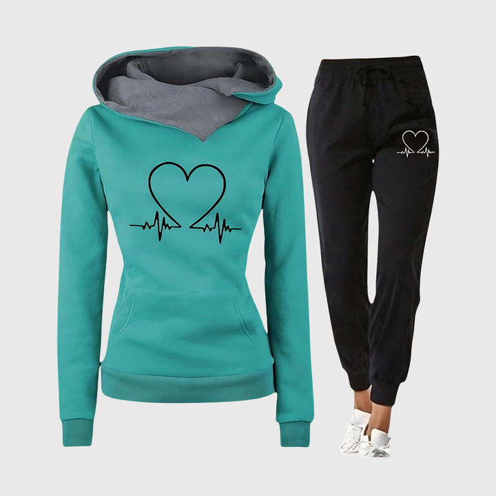 Cléovane | Ensemble Femme Sweat Capuche et Jogging - Image 3
