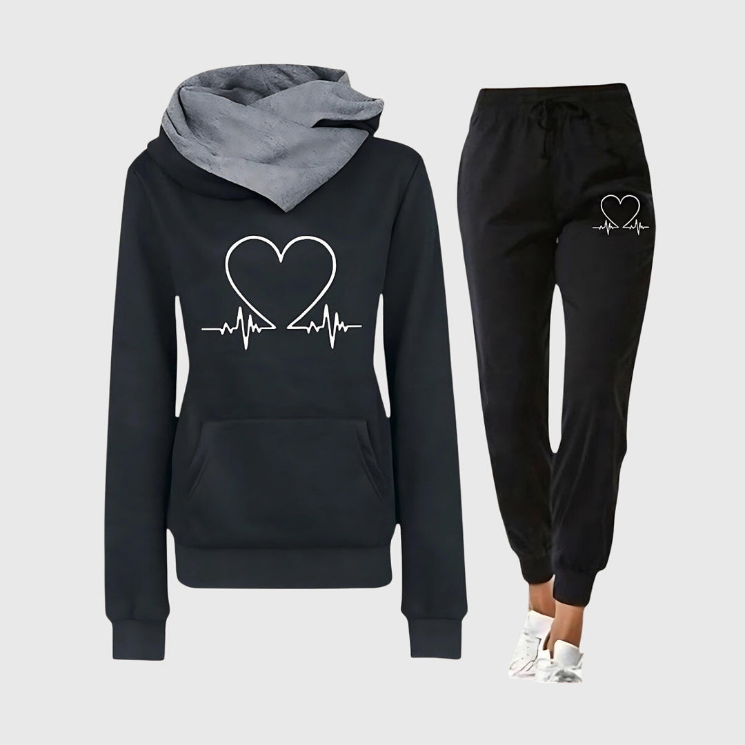 Cléovane | Ensemble Femme Sweat Capuche et Jogging - Image 4