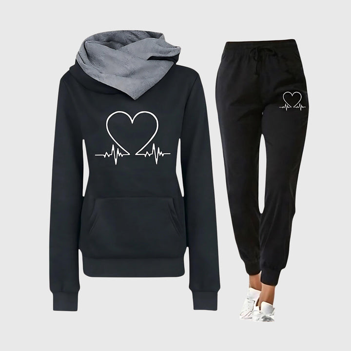 Cléovane | Ensemble Femme Sweat Capuche et Jogging - Image 4