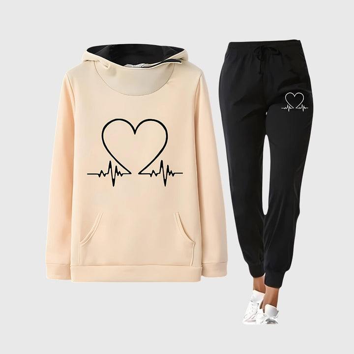 Cléovane | Ensemble Femme Sweat Capuche et Jogging - Image 5