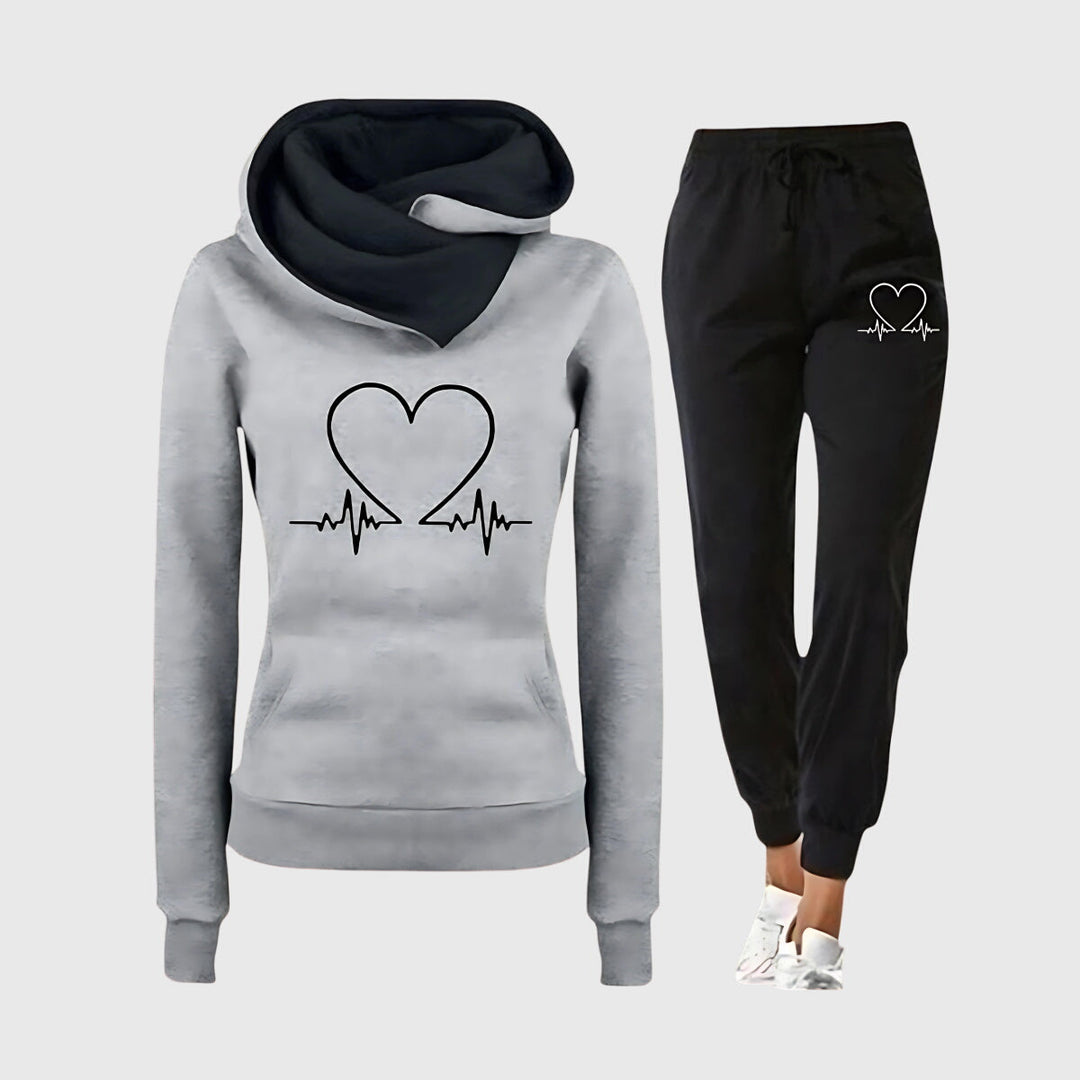 Cléovane | Ensemble Femme Sweat Capuche et Jogging - Image 6