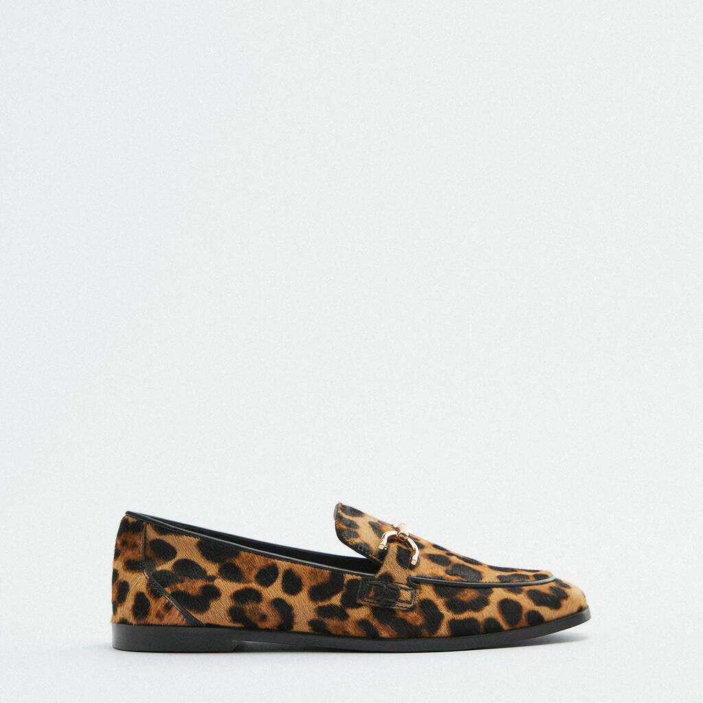 Célvane | Femme Mocassin Léopard Imprimé Animal - Leopard - Image 5