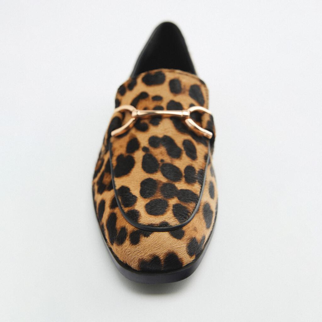 Célvane | Femme Mocassin Léopard Imprimé Animal - Leopard - Image 6