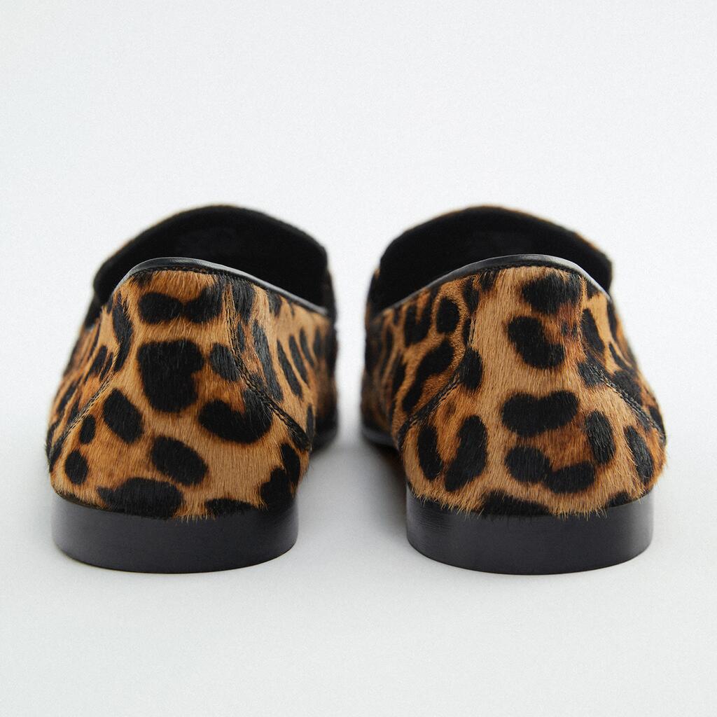 Célvane | Femme Mocassin Léopard Imprimé Animal - Leopard - Image 7
