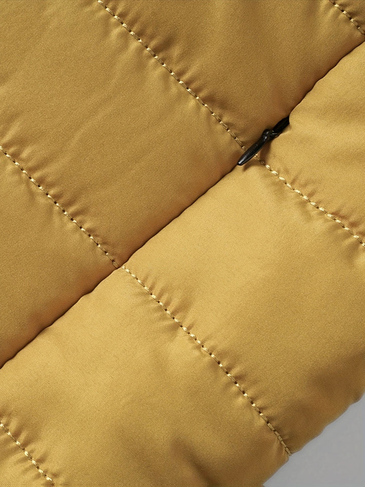 Corvant | Homme Doudoune Légère Col Montant - Mustard - Image 6