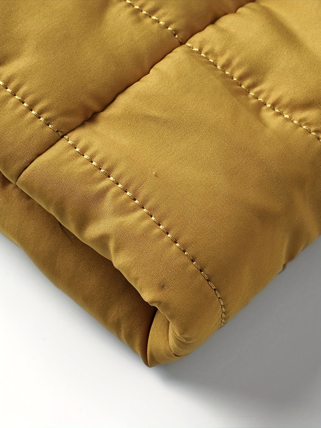 Corvant | Homme Doudoune Légère Col Montant - Mustard - Image 8