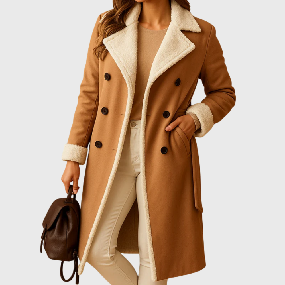 Cressida | Women's Oversized Longline Coat - Image 2