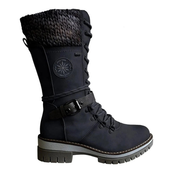 Gréavelle | Femme Bottes Mi-Mollet Lacets Hiver — vue 11