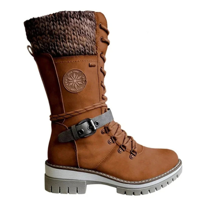 Gréavelle | Femme Bottes Mi-Mollet Lacets Hiver — vue 13