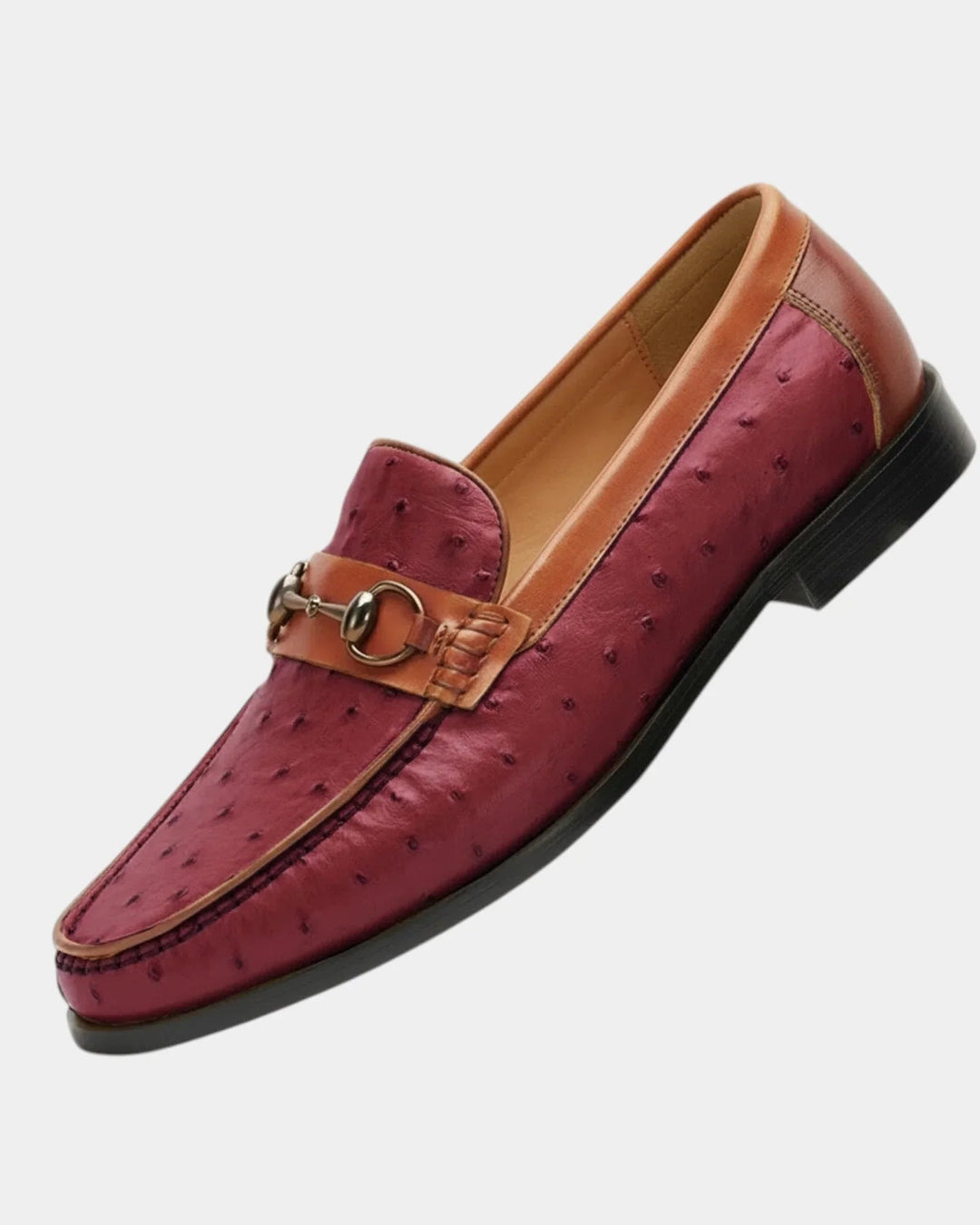 Darvael | Homme Mocassin Cuir Exotique Mors - Brown - Image 6