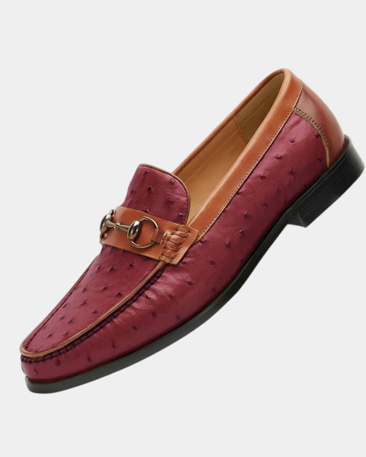 Darvael | Homme Mocassin Cuir Exotique Mors - Brown - Image 6