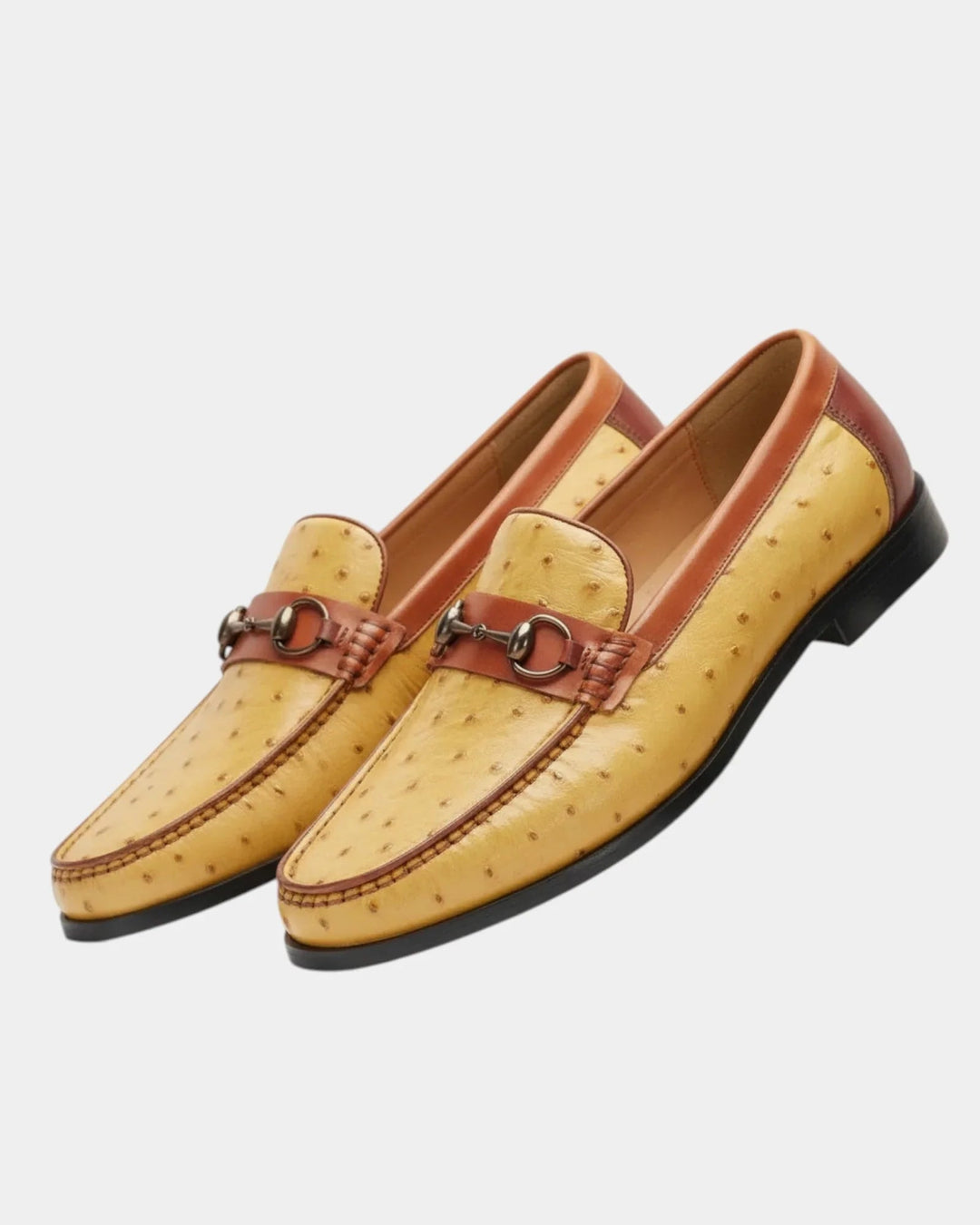 Darvael | Homme Mocassin Cuir Exotique Mors - Brown - Image 7