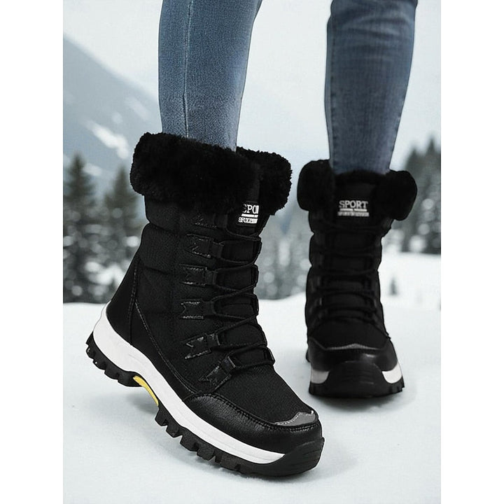 Darvelle | Bottes de Neige Femme Imperméables Fourrées - White - Image 7