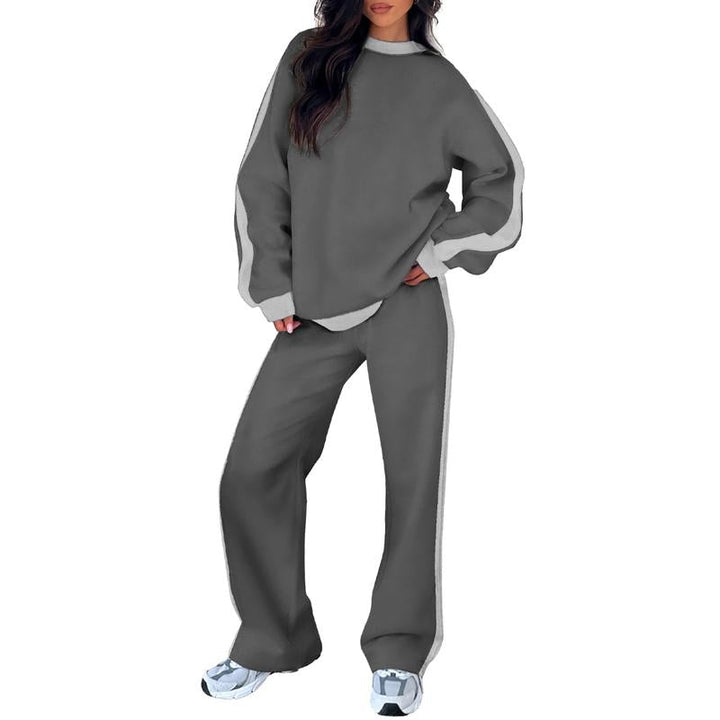 Zéphalie | Femme Ensemble Jogging Sweat Oversize Pantalon Large — vue 12