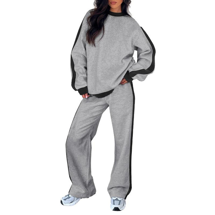 Zéphalie | Femme Ensemble Jogging Sweat Oversize Pantalon Large — vue 5