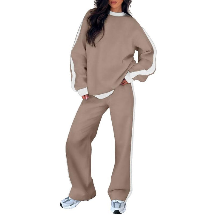 Zéphalie | Femme Ensemble Jogging Sweat Oversize Pantalon Large — vue 9