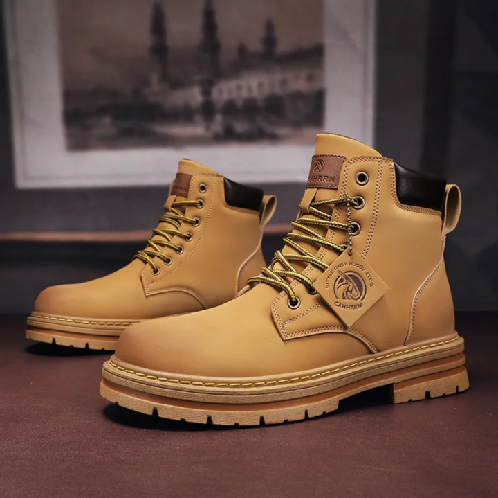 Delvorn | Homme Bottines à Lacets Montantes - Image 3