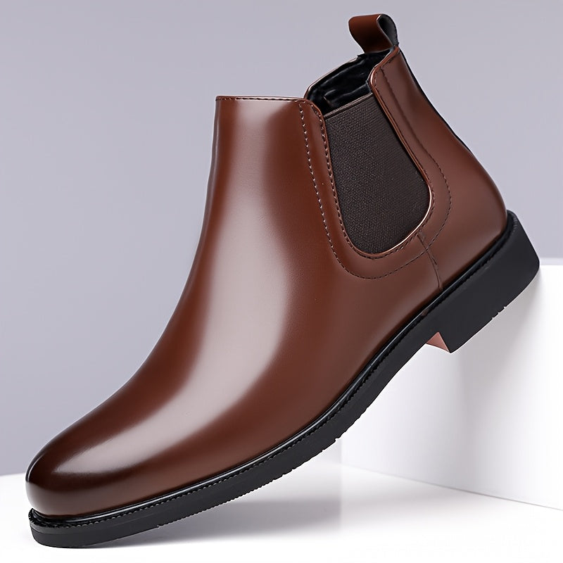 Delvorn | Homme Chelsea Boots Sans Lacets - Brown - Image 1