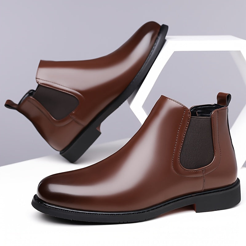 Delvorn | Homme Chelsea Boots Sans Lacets - Brown - Image 2