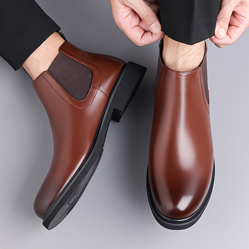 Delvorn | Homme Chelsea Boots Sans Lacets - Brown - Image 3